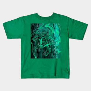 Digital abstract art 3.10 Kids T-Shirt